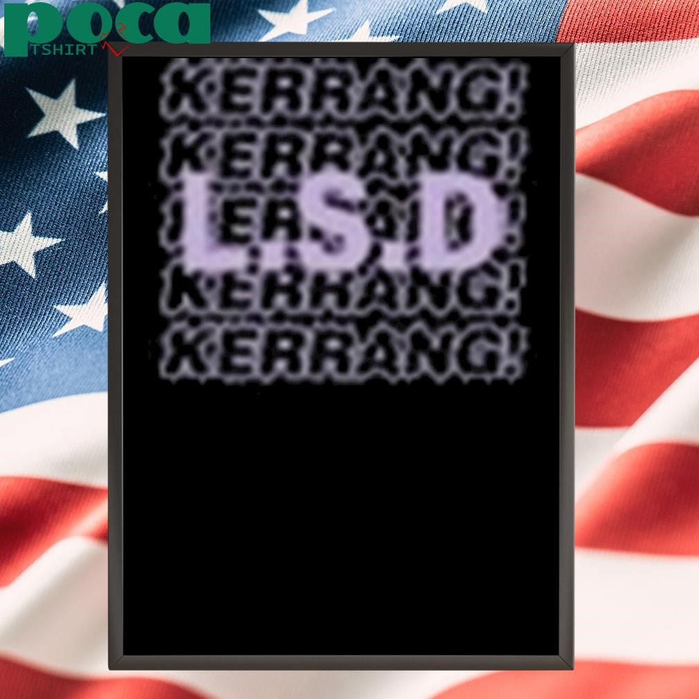 L.S. DUNES X Kerrang Black 2025 shirt