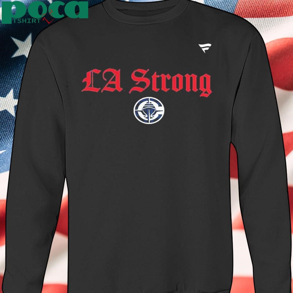LA Clippers Fanatics Unisex LA Strong Fleece Pullover T-Shirt