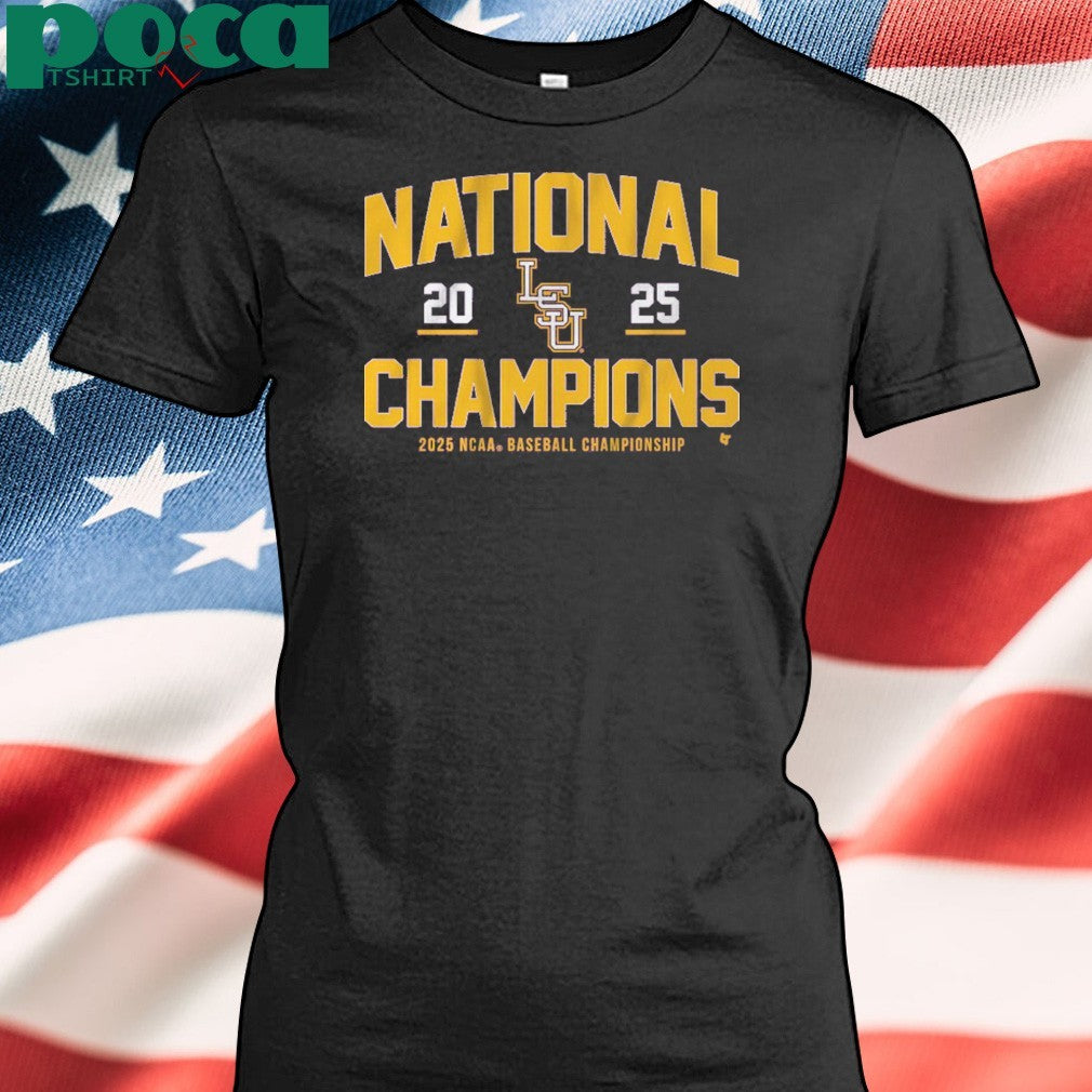 LSU Baseball 2025 NCAA Champions Classic T-Shirt