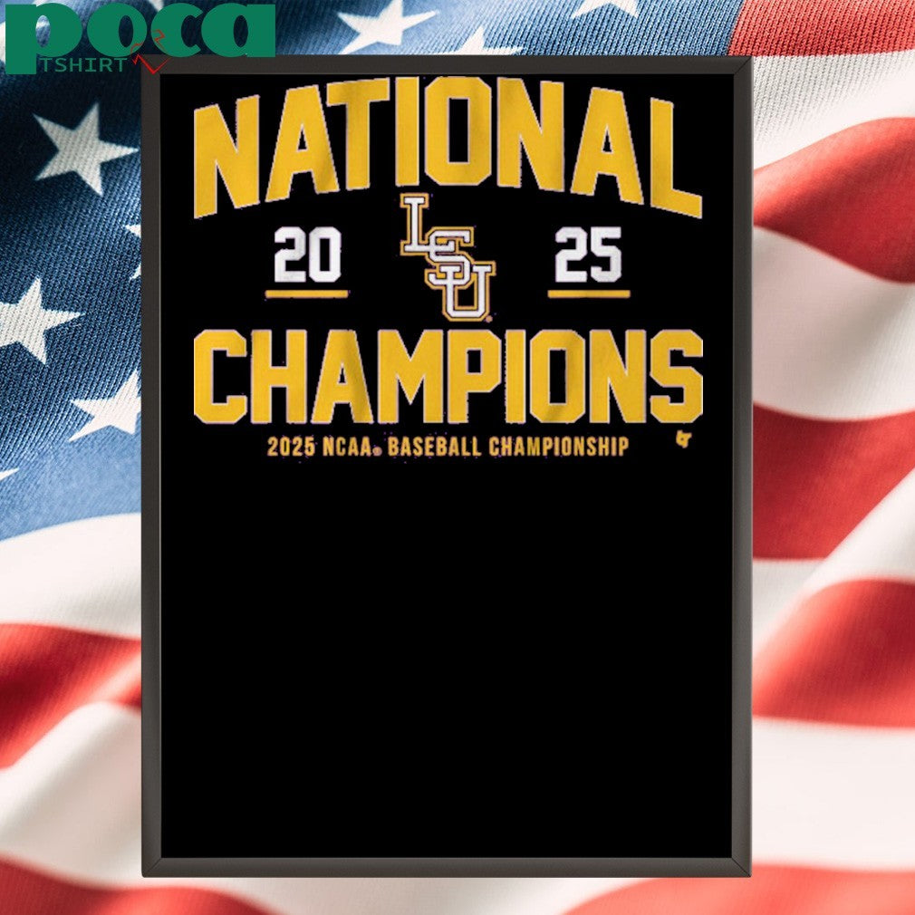 LSU Baseball 2025 NCAA Champions Classic T-Shirt