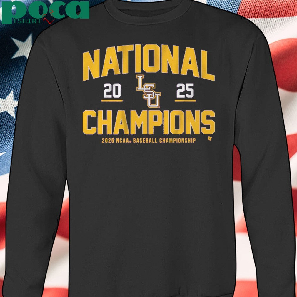 LSU Baseball 2025 NCAA Champions Classic T-Shirt