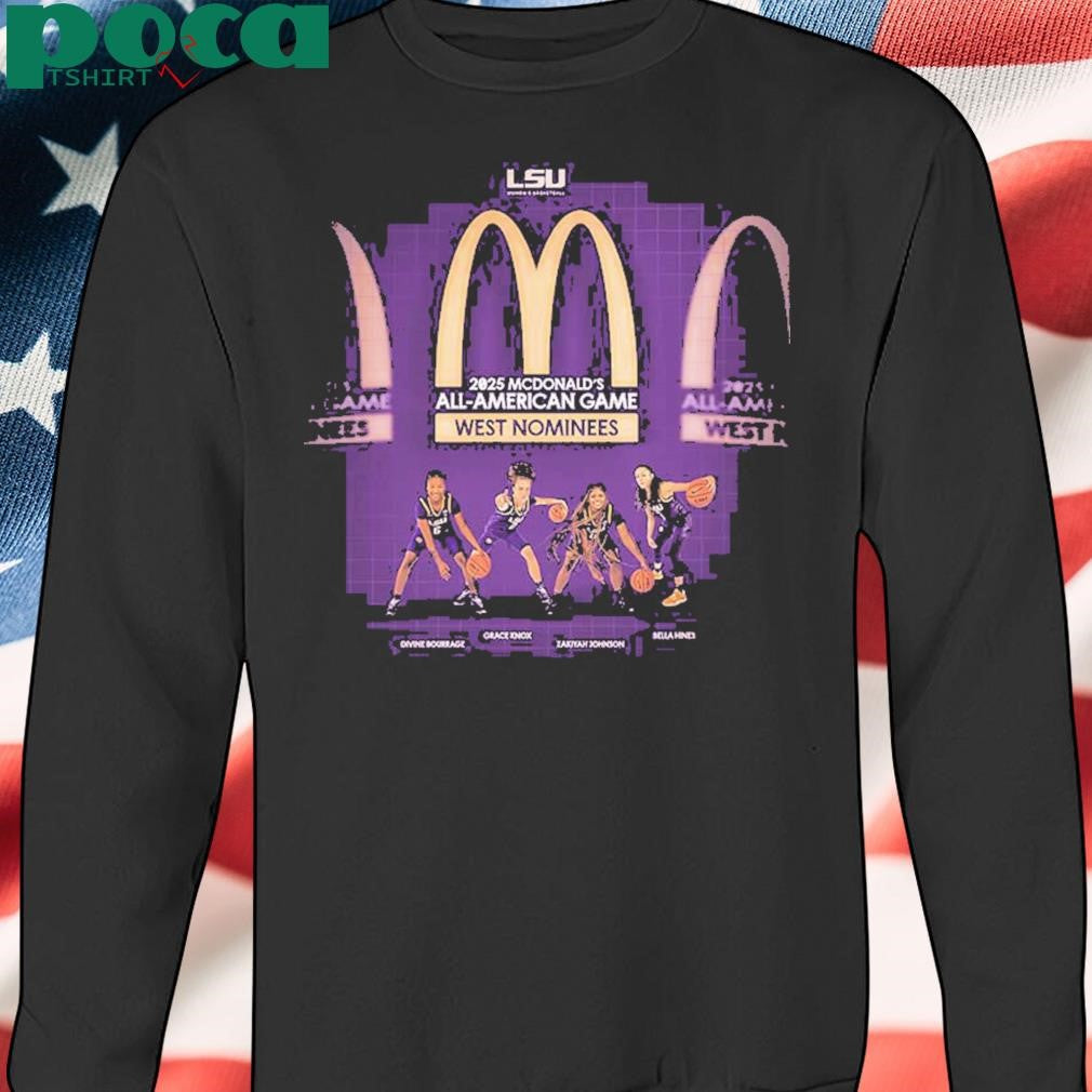 LSU Women’s Basketball 2025 McDonald’s All American Game West Nominees Unisex T-Shirt
