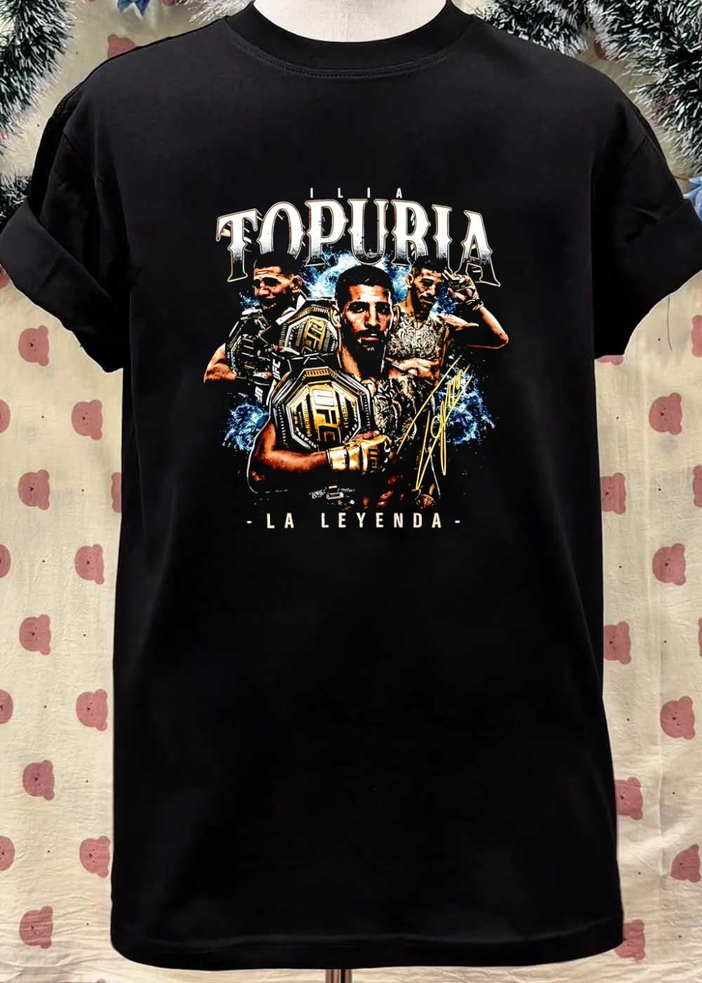 La Leyenda Ilia Topuria UFC Champion Athletic Fighter Shirt