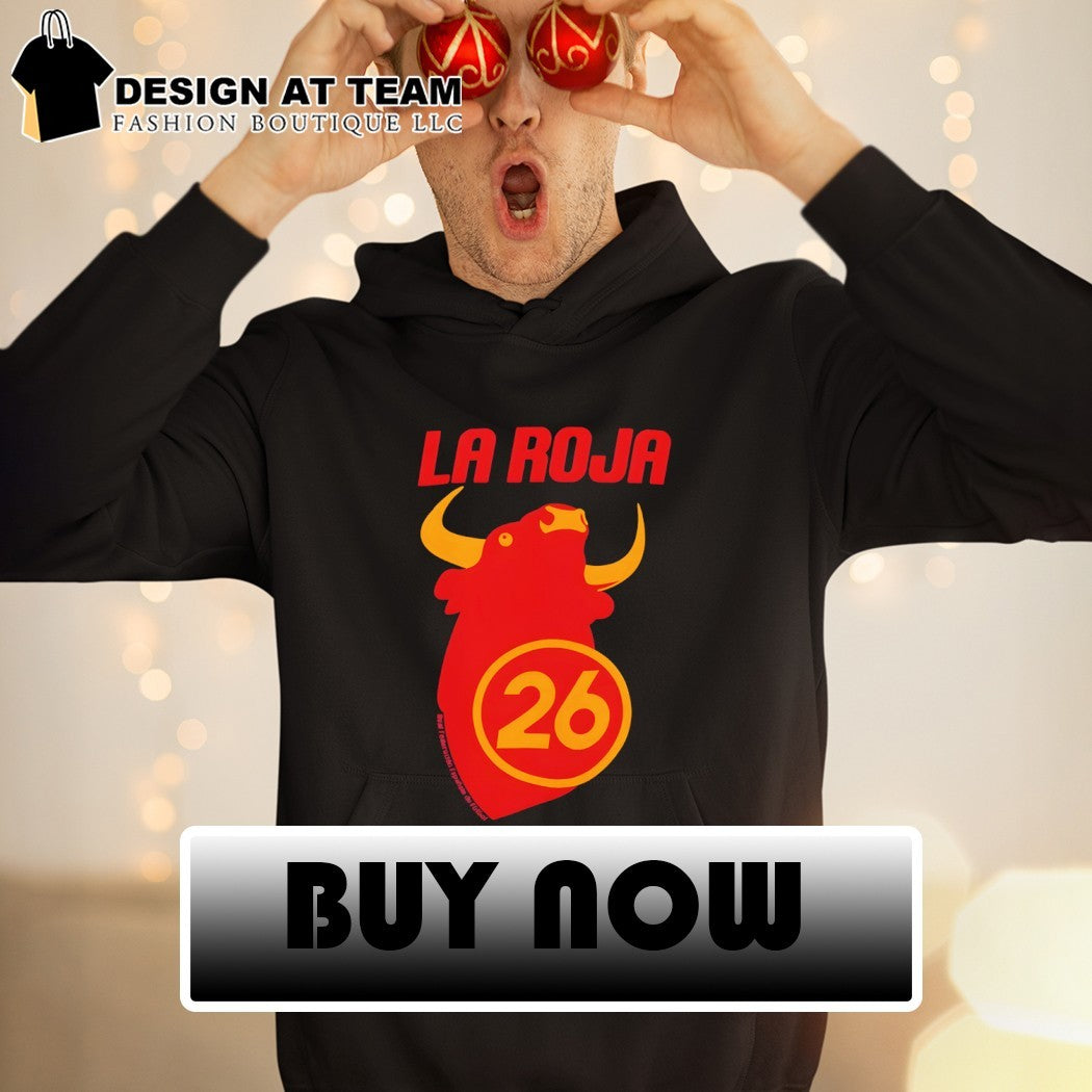 La Roja Spain World Cup 2026 Soccer The Red One shirt
