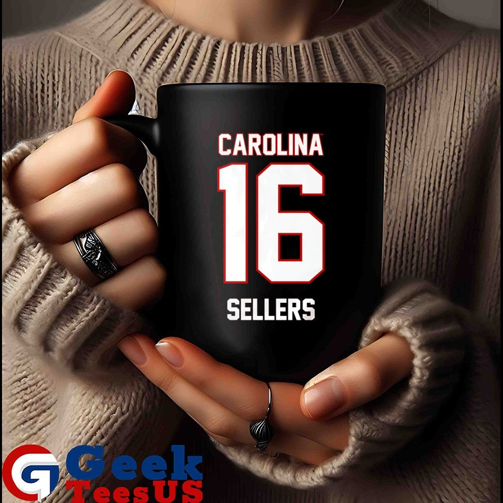 LaNorris Sellers 16 South Carolina Gamecocks football shirt