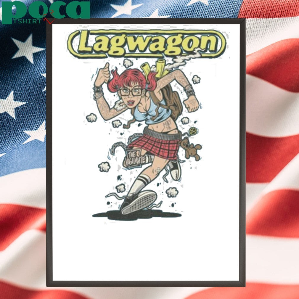 Lagwagon The Vigilante Album Art shirt