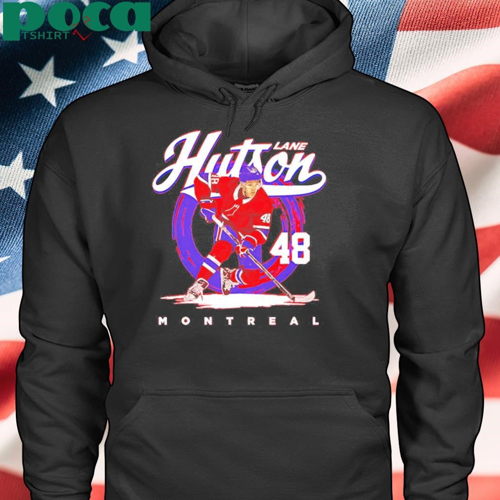 Lane Hutson Montreal Canadaiens Brush Signature 2025 T Shirt