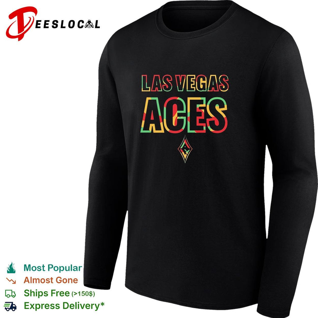 Las Vegas Aces Juneteenth logo retro shirt