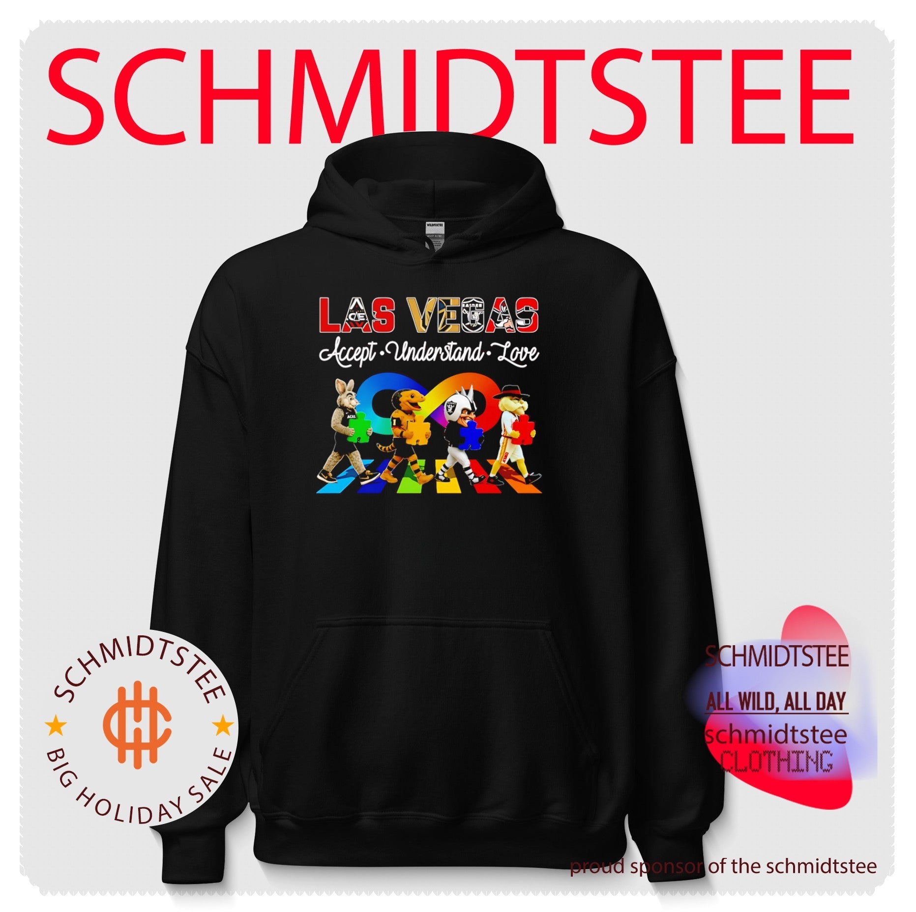 Las Vegas Aces Raiders Golden Knights UNLV Accept Understand Love shirt