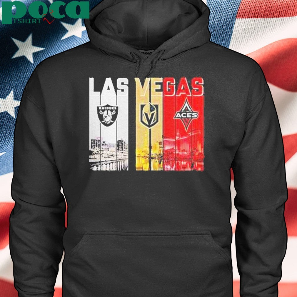 Las Vegas Skyline City Sports Team Logo Shirt