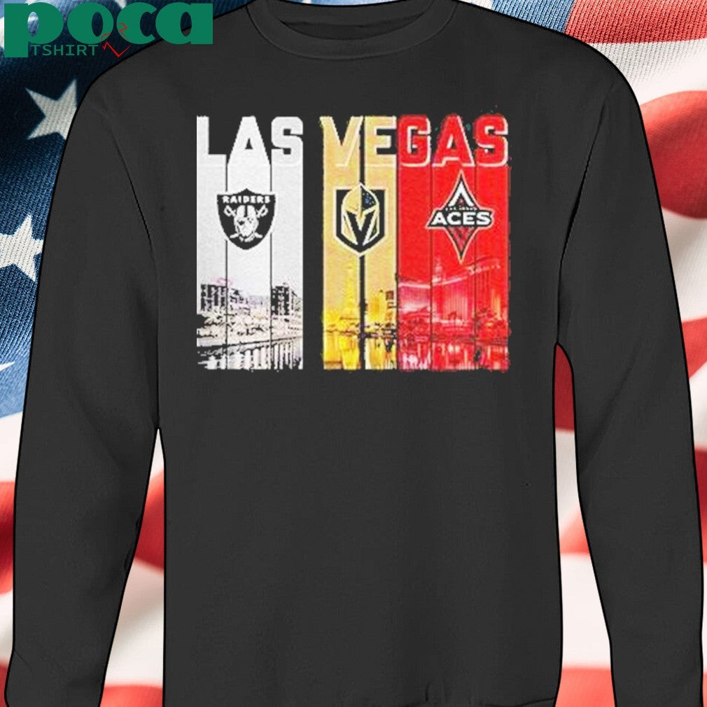 Las Vegas Skyline City Sports Team Logo Shirt