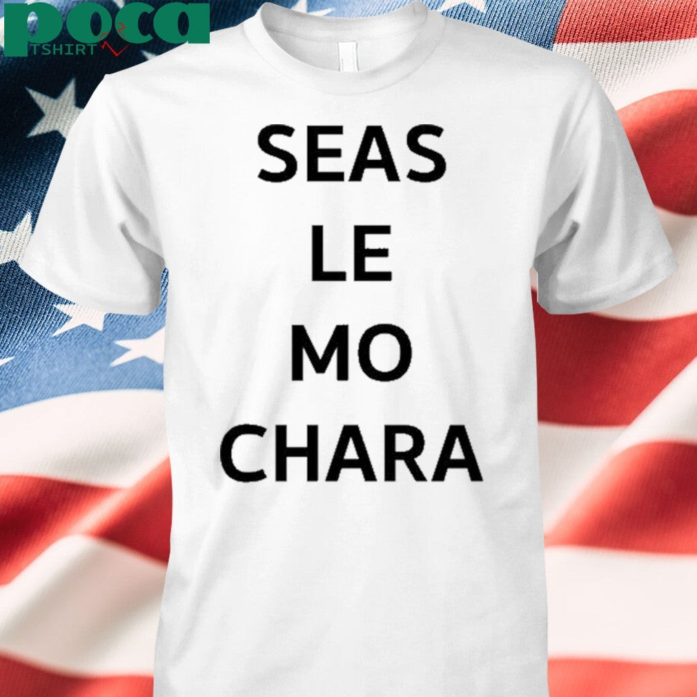 Le Boom Wearing Seas Le Mo Chara shirt