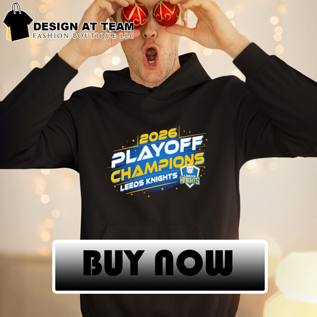 Leeds Knights Hockey NHL Playoff Champions 2026 shirt