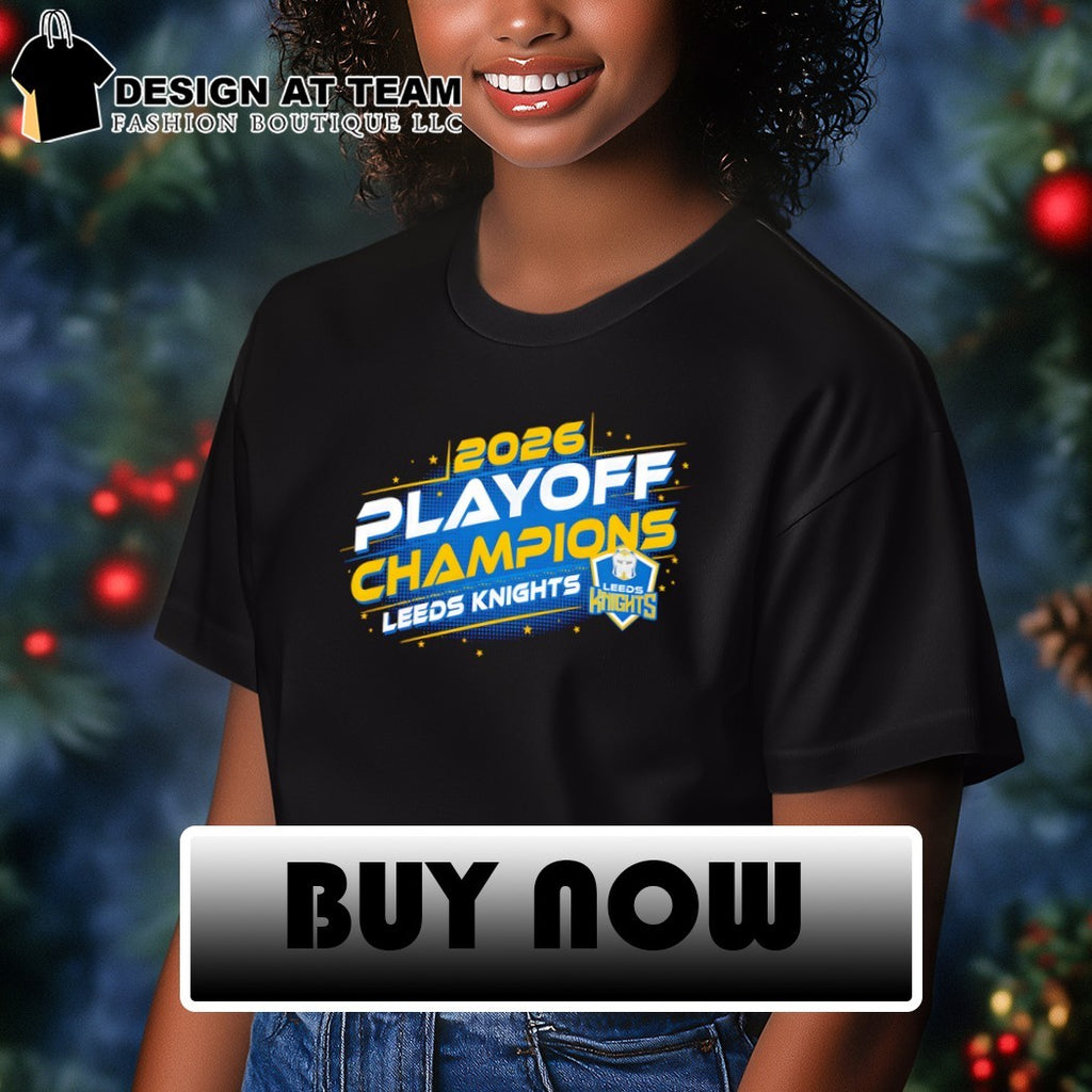 Leeds Knights Hockey NHL Playoff Champions 2026 shirt
