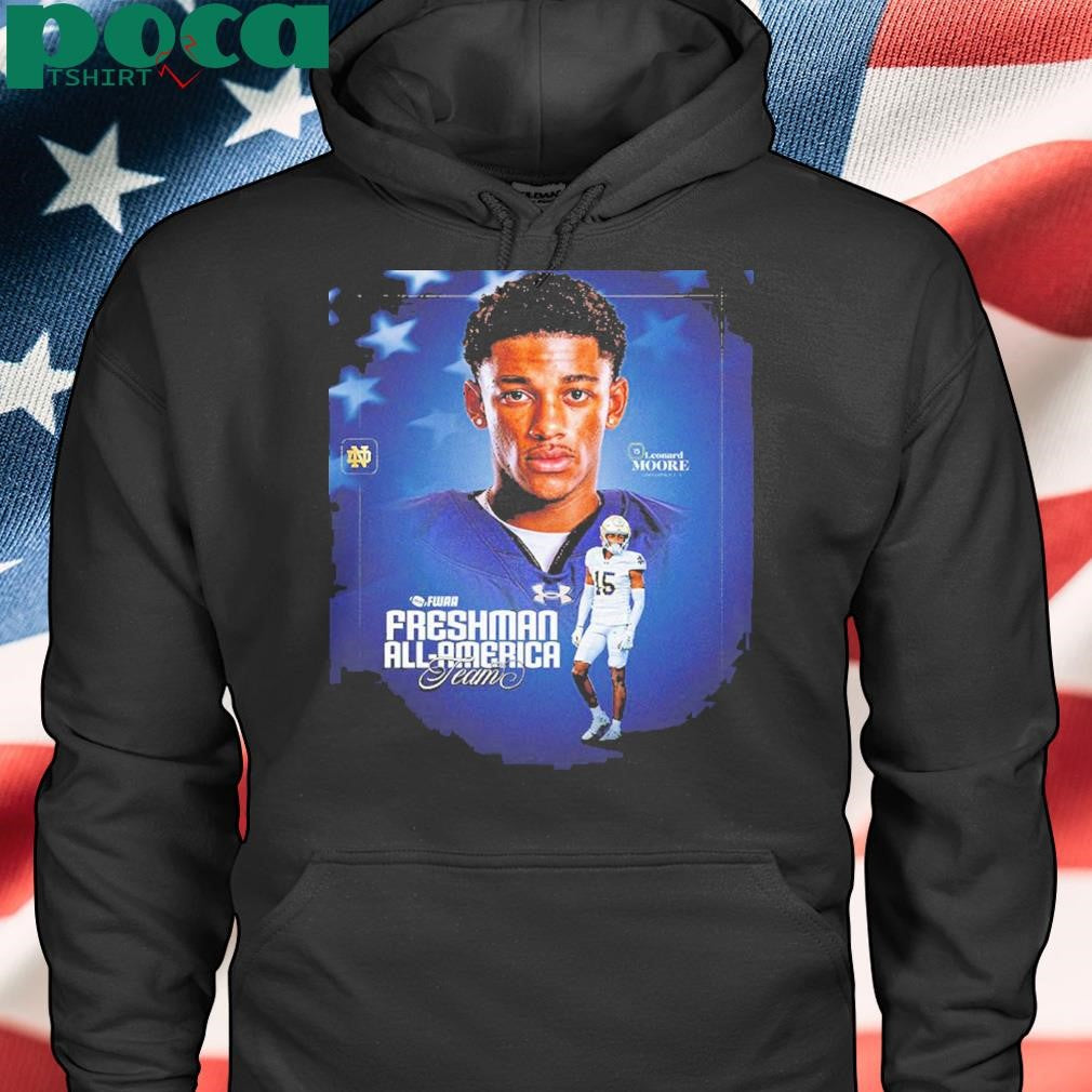 Leonard Moore Notre Dame Football FWAA Freshman All America Team Unisex T-Shirt