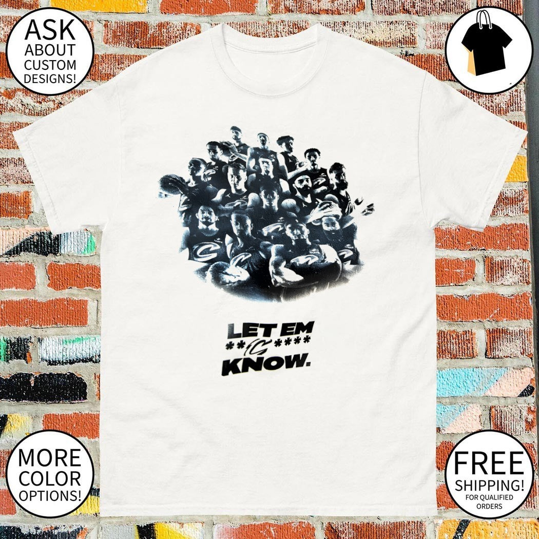 Let Em Know Cleveland Cavaliers Basketball Playoffs 2026 shirt