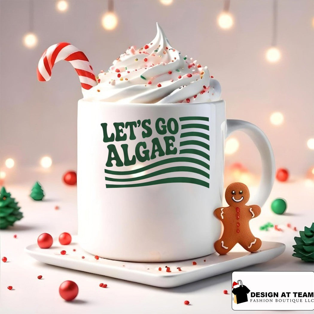 Let’s Go Algae Reflecting Pool Green Again Team Algae shirt