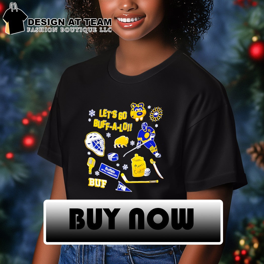 Let’s go Buff-a-lo mama’s cookies Buffalo Sabres Hockey NHL 2026 shirt