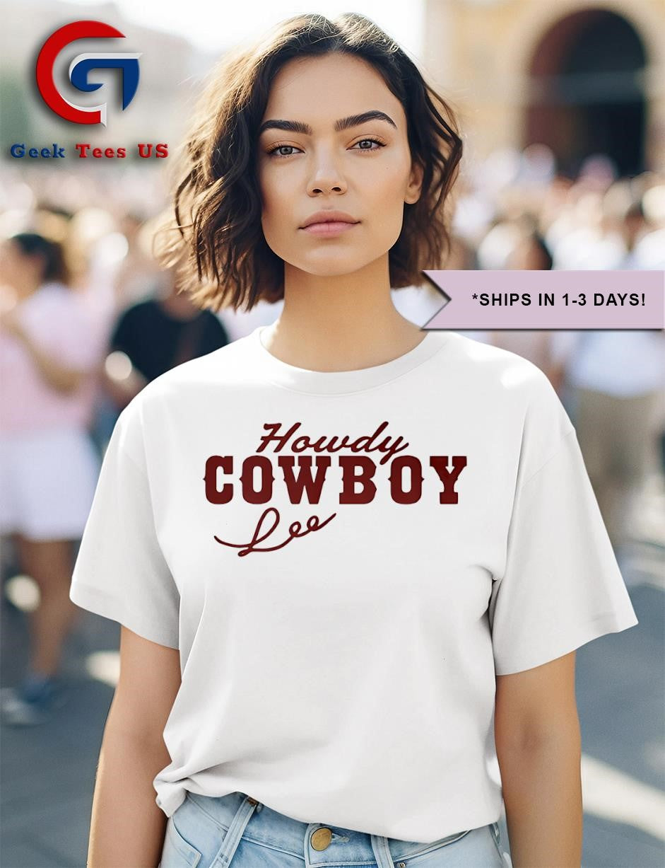 Lexie Hull and Sophie Cunningham wearing Howdy Cowboy shirt