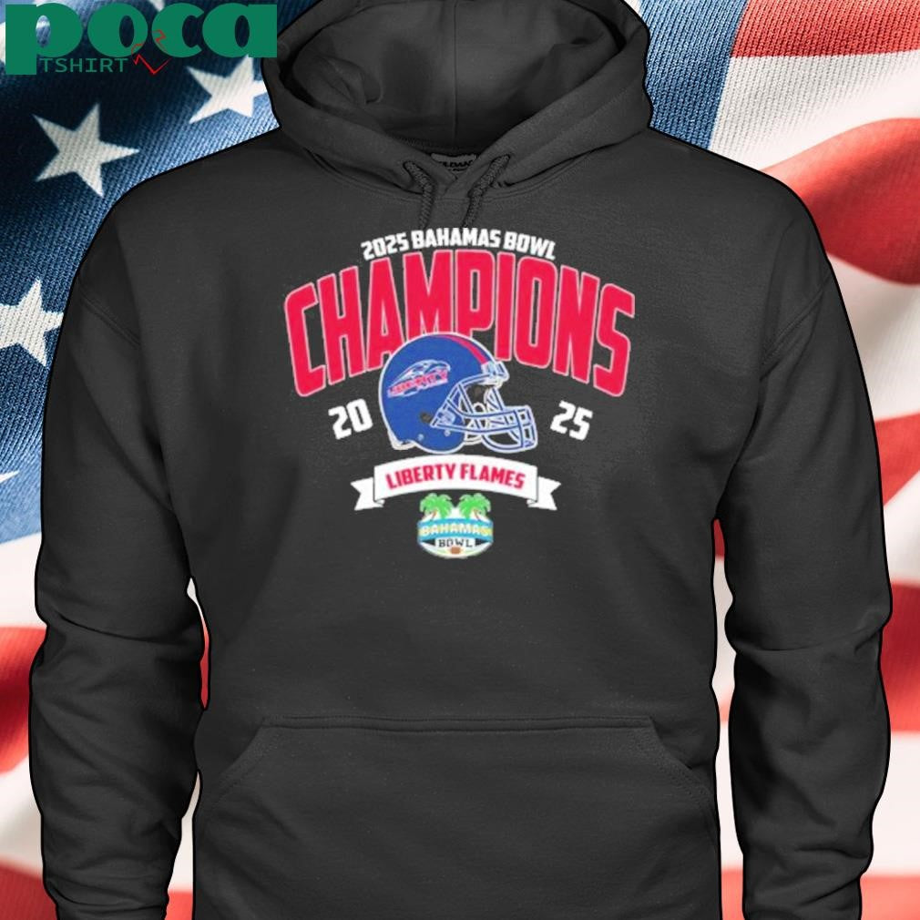 Liberty Flames Football Champions 2025 Bahamas Bowl NCAA College Football Shirt