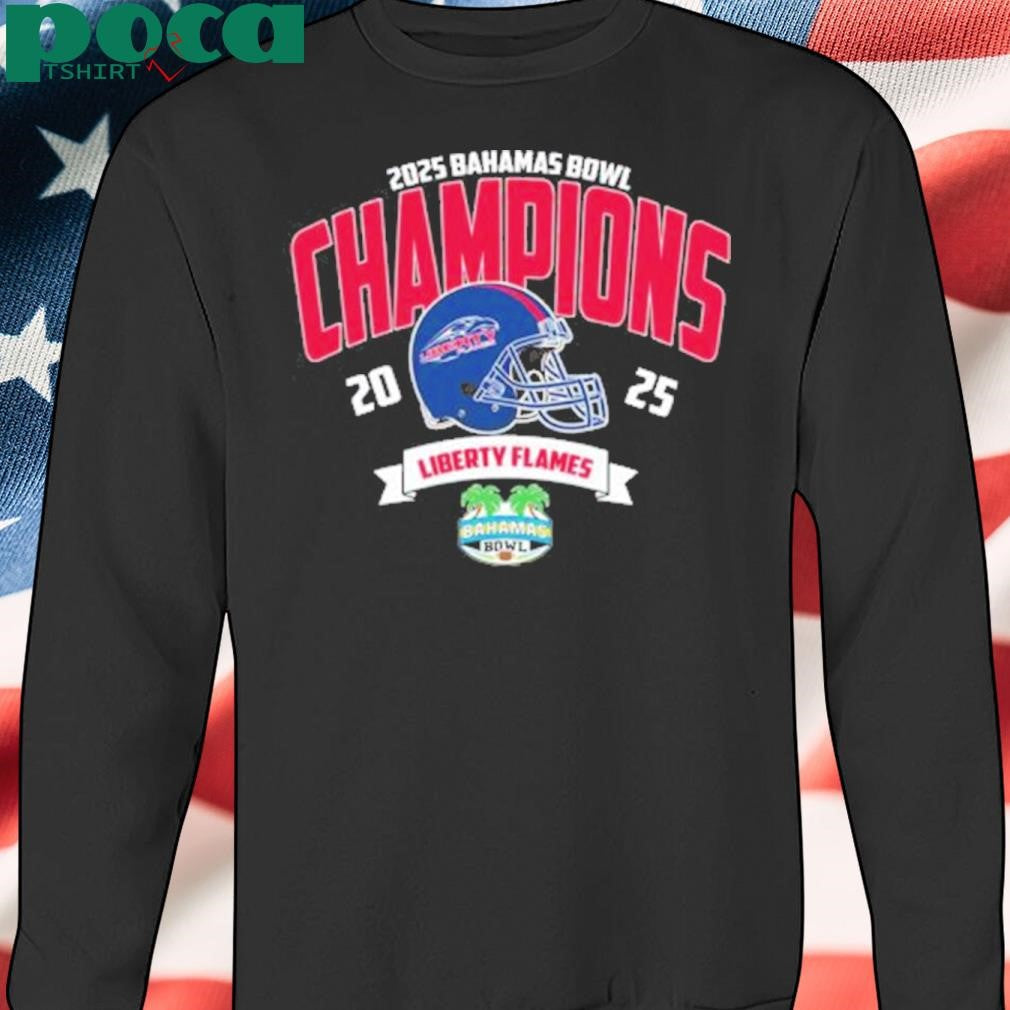 Liberty Flames Football Champions 2025 Bahamas Bowl NCAA College Football Shirt