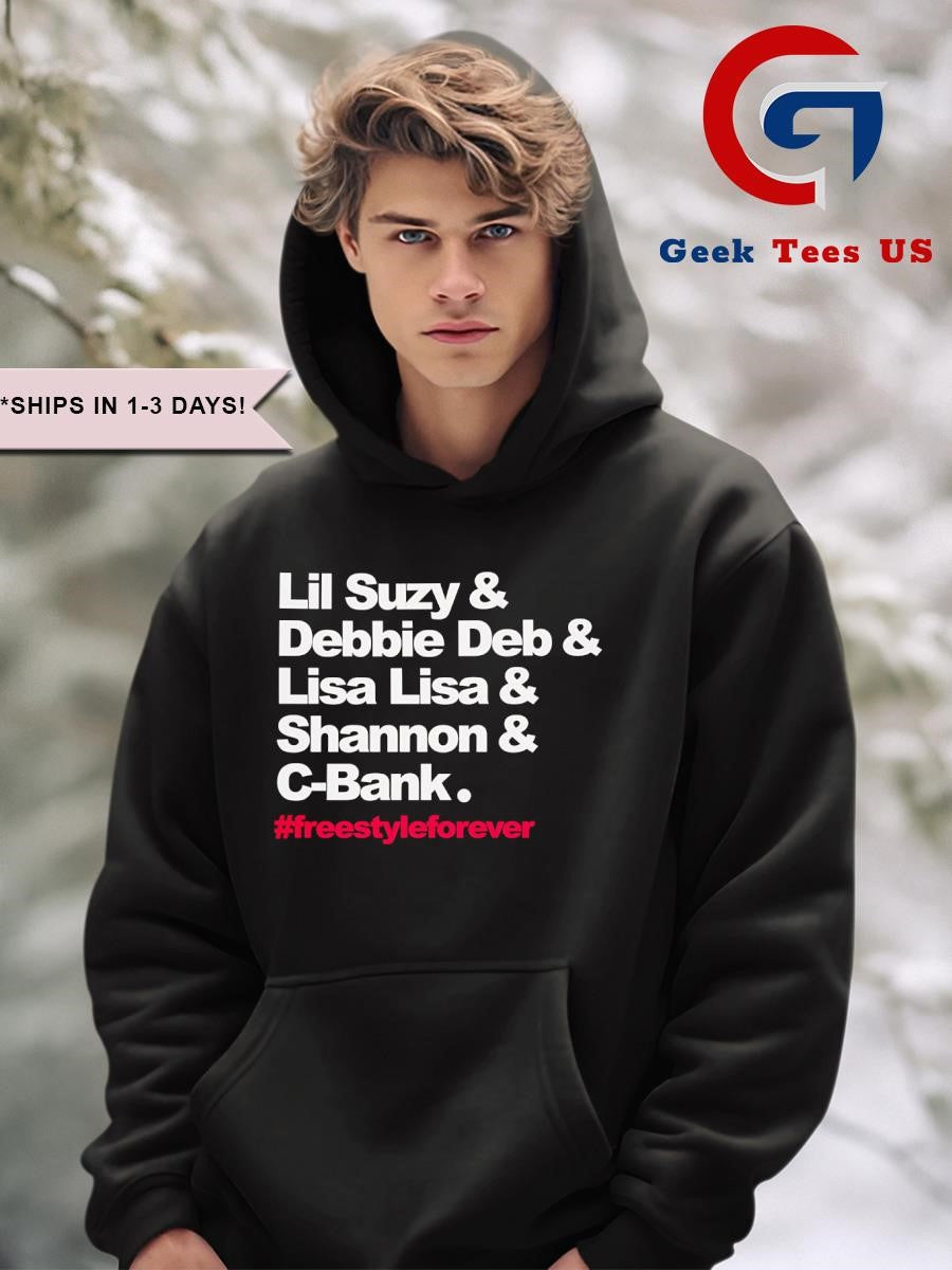 Lil Suzy & Debbie Deb & Lisa Lisa & Shannon & C-back shirt