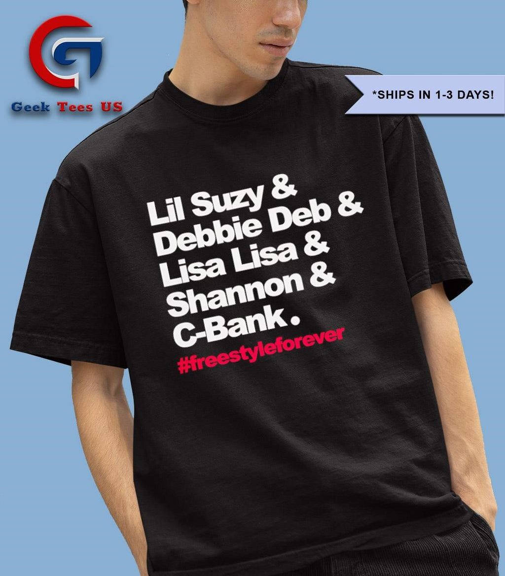 Lil Suzy & Debbie Deb & Lisa Lisa & Shannon & C-back shirt