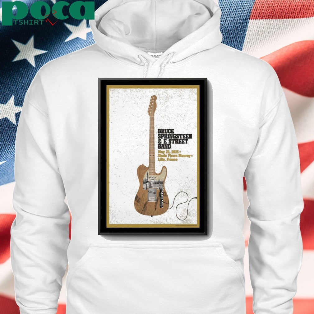 Lille, France May 27, 2025 Bruce Springsteen Poster shirt