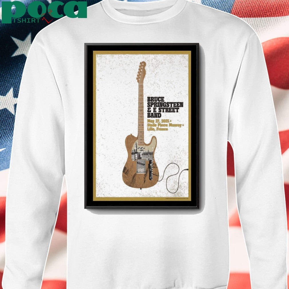 Lille, France May 27, 2025 Bruce Springsteen Poster shirt