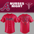 Limited Edition Atlanta Braves Nurses Night Jersey