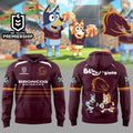 Brisbane Broncos Bluey and Bingo Shirt, Hoodie
