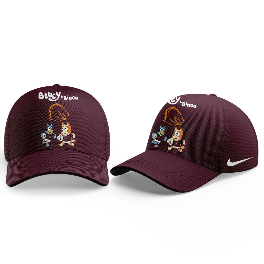 Brisbane Broncos Bluey and Bingo Hoodie