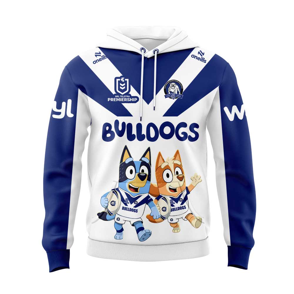 Canterbury Bulldogs Bluey and Bingo Hoodie