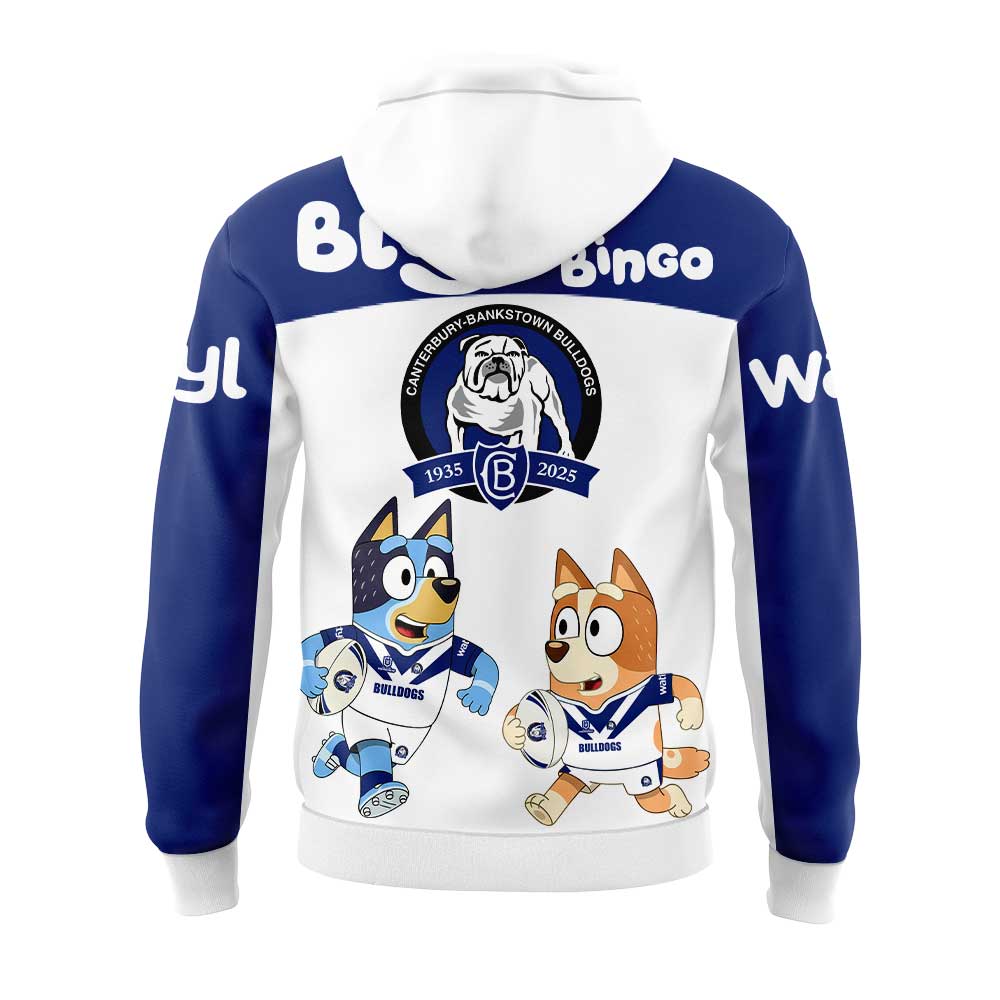 Canterbury Bulldogs Bluey and Bingo Hoodie