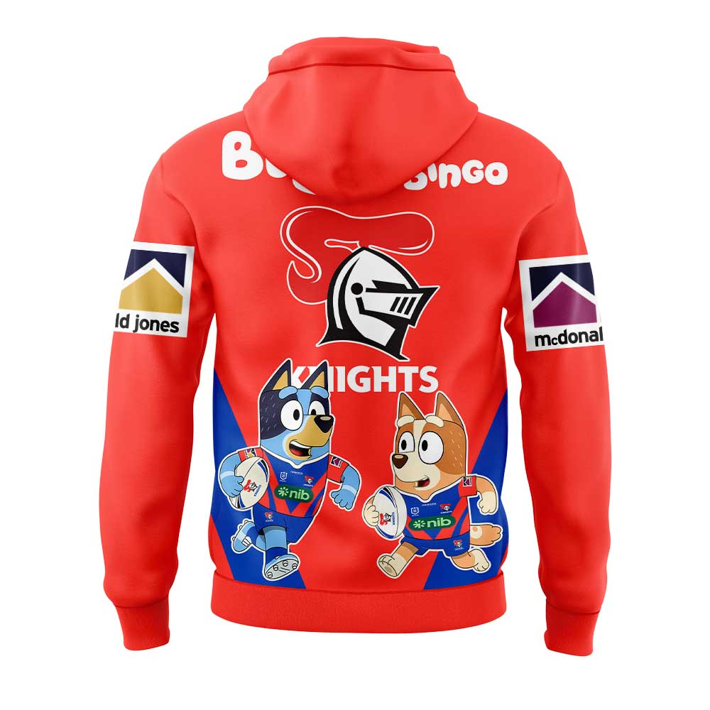 Newcastle Knights x Bluey and Bingo Shirt, Hoodie
