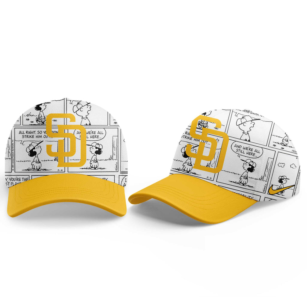 Limited Edition San Diego Padres 75th Anniversary Of Peanuts Plus Jersey