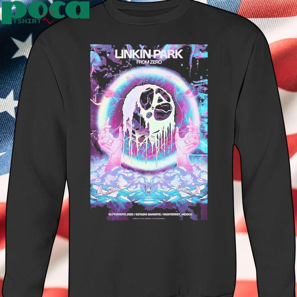 Linkin Park From Zero World Tour 2025 5th Febrero Estadio Banorte Monterrey Mexico shirt
