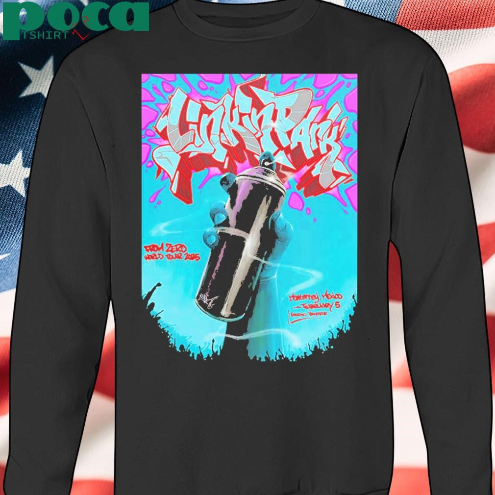 Linkin Park From Zero World Tour 2025 Poster For Estadio Banorte In Monterrey Mexico On February 5th 2025 shirt