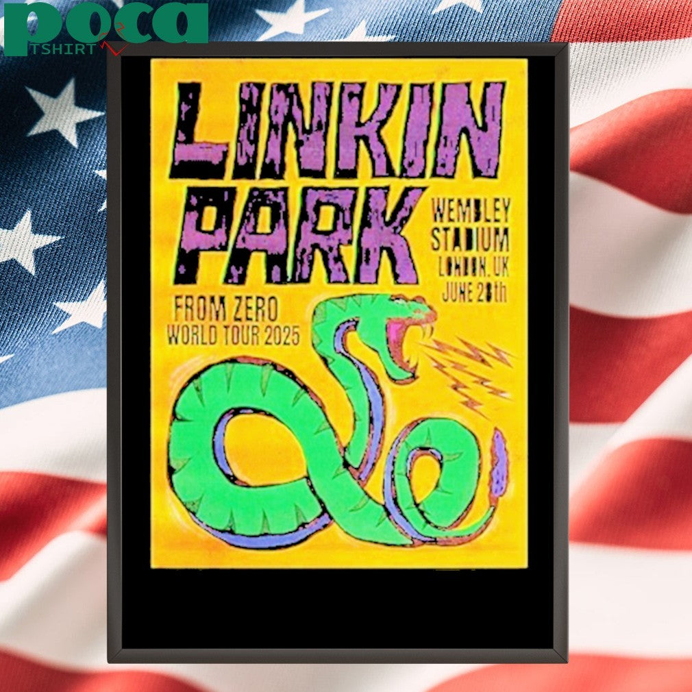Linkin Park From Zero World Tour At Wembley Stadium London Uk On June 28 2025 shirt