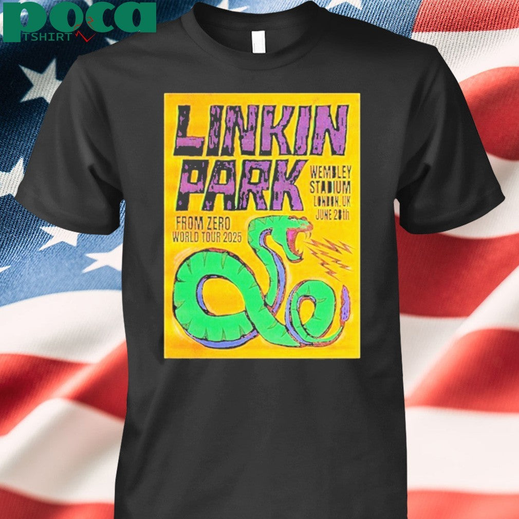 Linkin Park From Zero World Tour At Wembley Stadium London Uk On June 28 2025 shirt