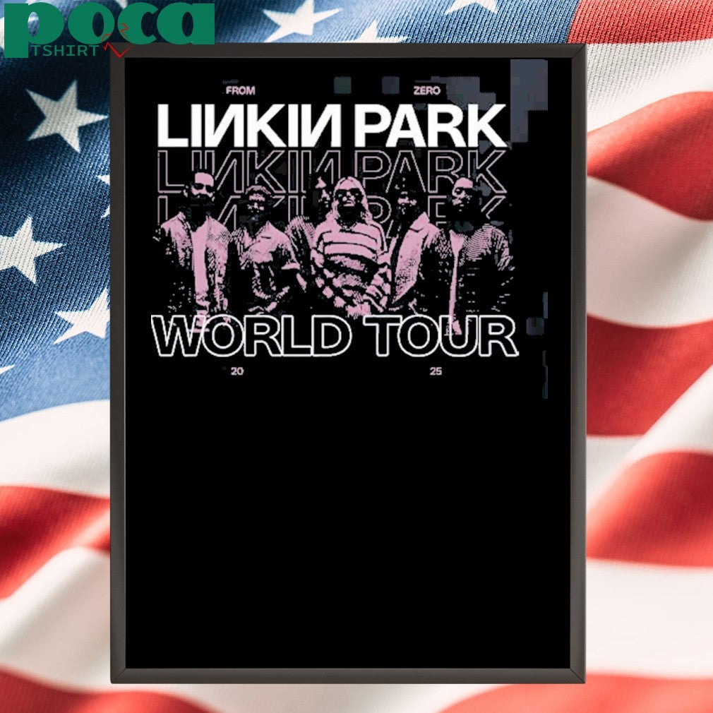 Linkin Park Gdynia Poland 2025 Exclusive Merch Tee At Open’er Festival Official From Zero World Tour July 5 2025 T-Shirt