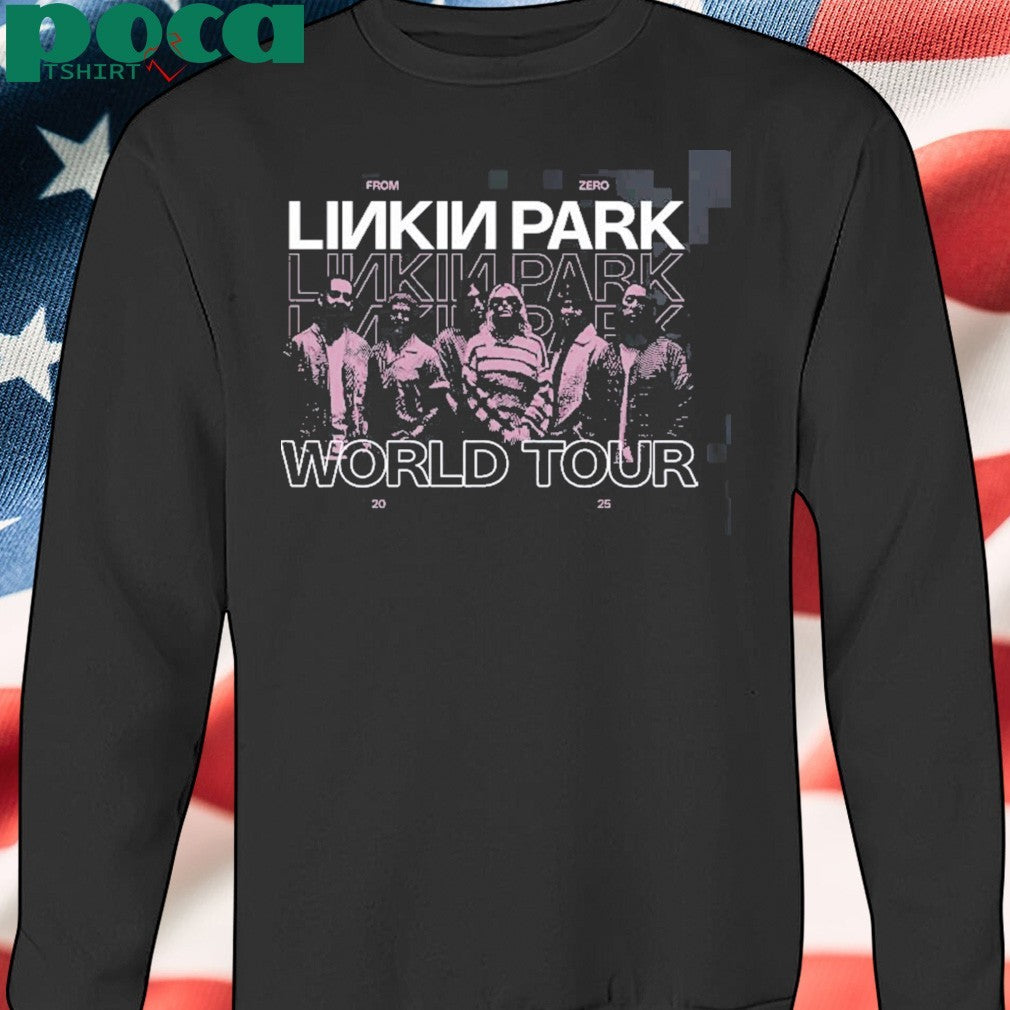 Linkin Park Gdynia Poland 2025 Exclusive Merch Tee At Open’er Festival Official From Zero World Tour July 5 2025 T-Shirt