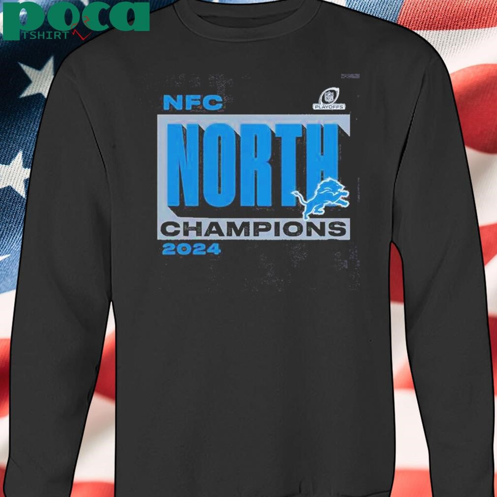 Lions Nfc North Champions Shirt Perfect Gear For Proud Detroit Fans Shirt