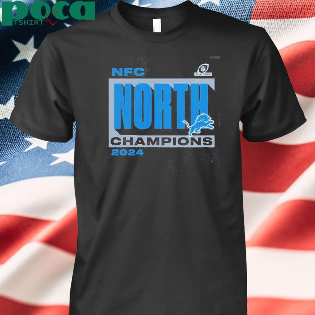 Lions Nfc North Champions Shirt Perfect Gear For Proud Detroit Fans Shirt