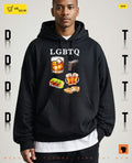 Liquor guns beers tacos quesadillas LGBTQ shirt