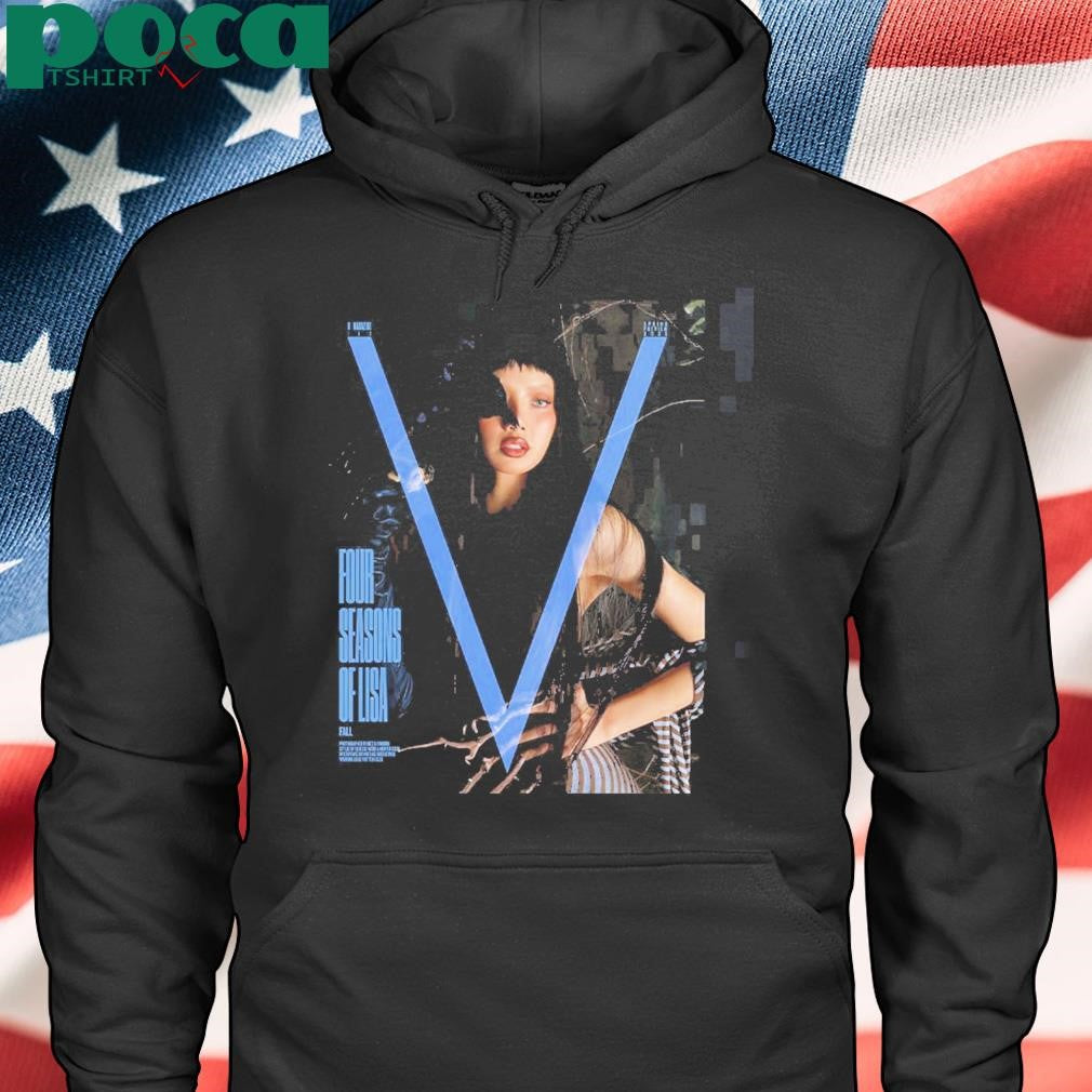 Lisa V Magazine Four Seasons Of Lisa Fall Edition Magazine Cover Unisex T-Shirt