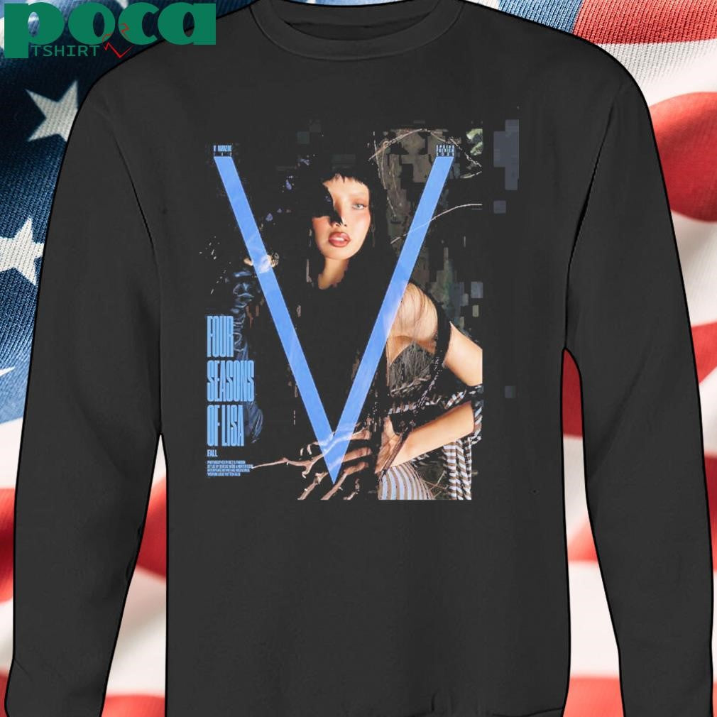 Lisa V Magazine Four Seasons Of Lisa Fall Edition Magazine Cover Unisex T-Shirt