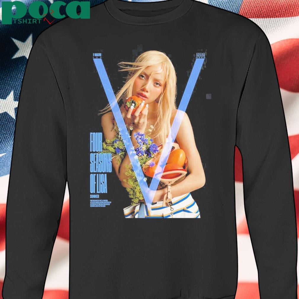 Lisa V Magazine Four Seasons Of Lisa Summer Edition Magazine Cover Unisex T-Shirt