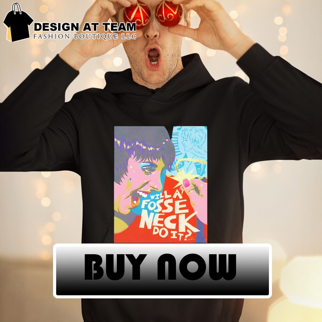 Liza Minnelli will a fosse neck do it shirt