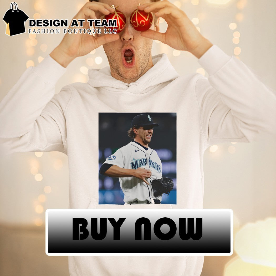 Logan Gilbert Seattle Mariners MLB All-Star Baseball Pitcher Catches Ball In 2026 photo shirt